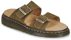 Šľapky Dr. Martens  Josef DMs Olive Bronx Suede