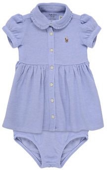 Krátke šaty Polo Ralph Lauren  SOLID OXFORD-DRESSES-KNIT