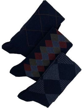 Ponožky Duca Di Morrone  Venezia - Blue Tripack Socks