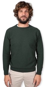 Svetre Armazém Das Malhas  ARMAZÉM DAS MALHAS Herringbone Sweater - Green