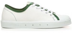 Módne tenisky Sanjo  STC 70 Washed - White/Green