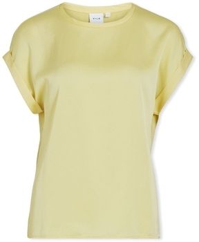 Blúzka Vila  Noos Top Ellette - Pale Banana
