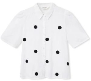 Blúzka Compania Fantastica  COMPAÑIA FANTÁSTICA Shirt 41059 - White