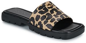 Šľapky Coach  FLORENCE LEOPARD PRINT SANDAL