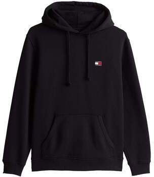 Mikiny Tommy Jeans  Reg Logo Badge Hoodie Black