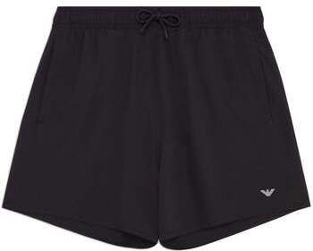 Plavky Emporio Armani  Beach Small Eagle Swim Shorts Black