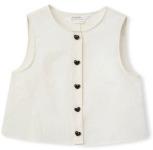 Blúzka Compania Fantastica  COMPAÑIA FANTÁSTICA Top 11026 - Ecru