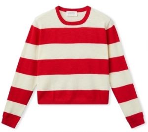 Svetre Compania Fantastica  COMPAÑIA FANTÁSTICA Knit 10203 - White/Red