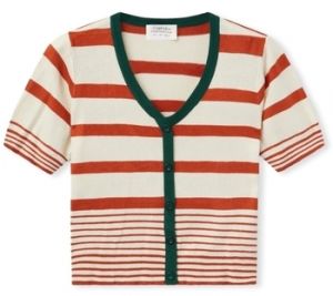 Blúzka Compania Fantastica  COMPAÑIA FANTÁSTICA Top 10404 - Brown/Green