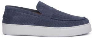 Mokasíny Exton  JEANS CAMOSCIO
