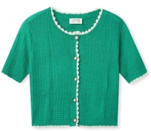 Kabáty Compania Fantastica  COMPAÑIA FANTÁSTICA Cardigan 10301 - Green