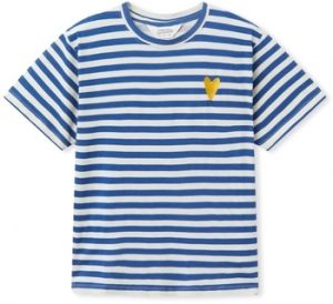 Mikiny Compania Fantastica  COMPAÑIA FANTÁSTICA T-Shirt 42017 - Navy Blue/White