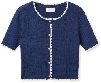 Kabáty Compania Fantastica  COMPAÑIA FANTÁSTICA Cardigan 10302 - Navy Blue