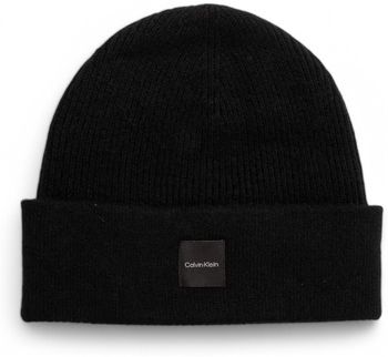 Čiapky Calvin Klein Jeans  CASHMERE CHUNKY OPEN RIB BEANIE K60K612584