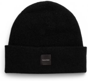 Čiapky Calvin Klein Jeans  CASHMERE CHUNKY OPEN RIB BEANIE K60K612584