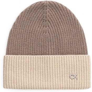 Čiapky Calvin Klein Jeans  CK METAL TWO-TONE CHUNKY BEANIE K60K612598