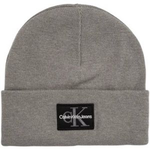 Čiapky Calvin Klein Jeans  MONO LOGO PATCH BEANIE WARM K50K512455