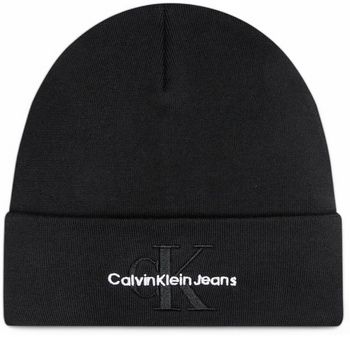 Čiapky Calvin Klein Jeans  MONO LOGO EMBRO BEANIE K50K512460