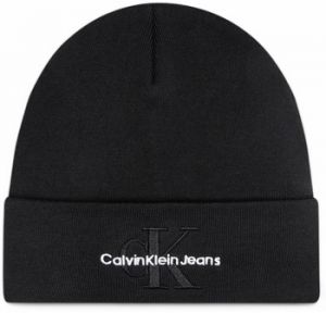 Čiapky Calvin Klein Jeans  MONO LOGO EMBRO BEANIE K50K512460