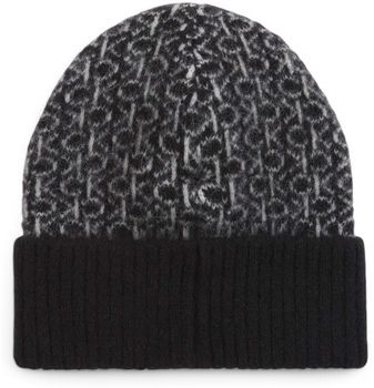 Čiapky Calvin Klein Jeans  MONOGRAM FOLD TURN UP BEANIE K60K612595