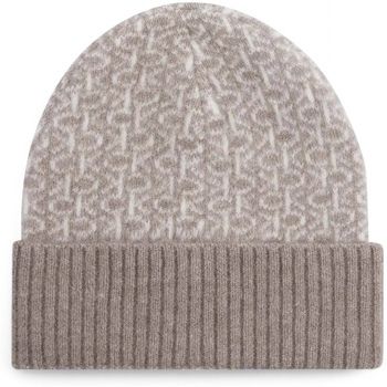 Čiapky Calvin Klein Jeans  MONOGRAM FOLD TURN UP BEANIE K60K612595