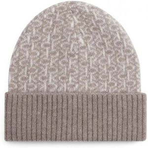 Čiapky Calvin Klein Jeans  MONOGRAM FOLD TURN UP BEANIE K60K612595