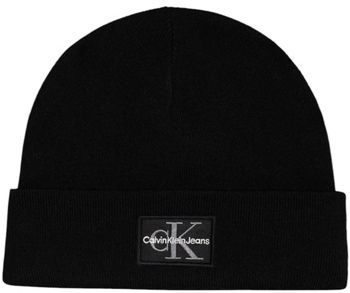 Čiapky Calvin Klein Jeans  MONO LOGO PATCH BEANIE WARM K50K512455