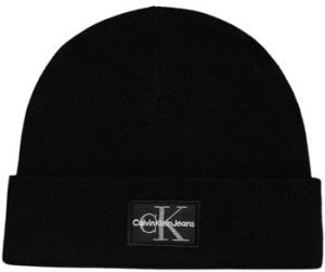 Čiapky Calvin Klein Jeans  MONO LOGO PATCH BEANIE WARM K50K512455