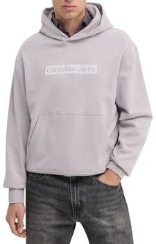 Mikiny Calvin Klein Jeans  EMBROIDERED BOX HOOD J30J326147