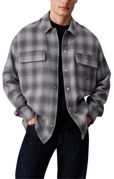 Košele s dlhým rukávom Calvin Klein Jeans  CHECK OVERSHIRT J30J326183