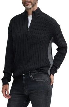 Vesty bez rukávov/Cardigany Calvin Klein Jeans  LINEAR HALF ZIP SWEA J30J326199