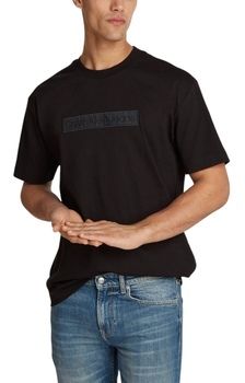 Polokošele s dlhým rukávom Calvin Klein Jeans  EMBROIDERED BOX TEE J30J326205