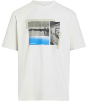 Polokošele s dlhým rukávom Calvin Klein Jeans  CITY POSTER STREET T J30J326861