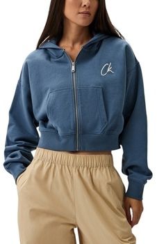 Mikiny Calvin Klein Jeans  EMBROIDERED CK ZIP T J20J224440