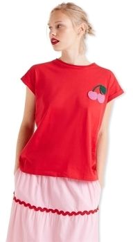 Mikiny Compania Fantastica  COMPAÑIA FANTÁSTICA T-Shirt 42007 - Red