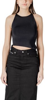 Tielka a tričká bez rukávov Calvin Klein Jeans  ASYMMETRICAL SWEATER J20J224447
