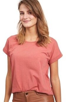 Mikiny Vila  Dreamers T-Shirt - Dusty Cedar