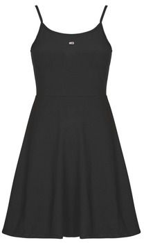 Krátke šaty Tommy Jeans  TJW ESSENTIAL STRAP FLARE DRESS