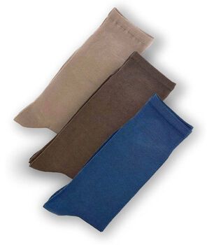 Ponožky Duca Di Morrone  Foxy - Tripack Brown