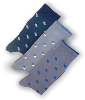 Ponožky Duca Di Morrone  Dali Summer Socks - Tripack Blue