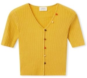 Blúzka Compania Fantastica  COMPAÑIA FANTÁSTICA Top 10218 - Yellow