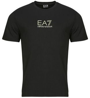 Tričká s krátkym rukávom Emporio Armani EA7  TRAIN GOLD LABEL TEE PUNTO ROMA BIG LOGO  7M000301