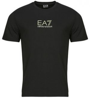 Tričká s krátkym rukávom Emporio Armani EA7  TRAIN GOLD LABEL TEE PUNTO ROMA BIG LOGO  7M000301
