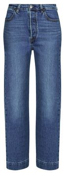 Rovné džínsy Levis  RIBCAGE STR ANK TAILORED
