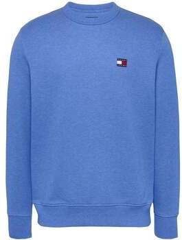 Mikiny Tommy Jeans  Reg Logo Badge Sweatshirt Tempo Blue Melange