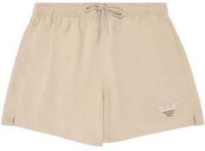 Plavky Emporio Armani  Beach Two Tone Eagle Swim Short Beige