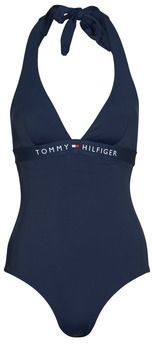 Plavky jednodielne Tommy Hilfiger  HALTER ONE PIECE (EXT SIZES)