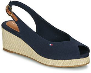 Sandále Tommy Hilfiger  FLAG MID WEDGE ESPAD SLINGBACK