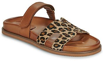 Šľapky Exé Shoes  967-KIMOLOS-LEOPARD-TAN