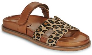 Šľapky Exé Shoes  967-KIMOLOS-LEOPARD-TAN